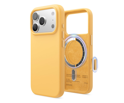 Etui do telefonów Elago Magsafe Silicon Case do iPhone 17 PRO Sunshine ES17MSSC63PRO-SUN